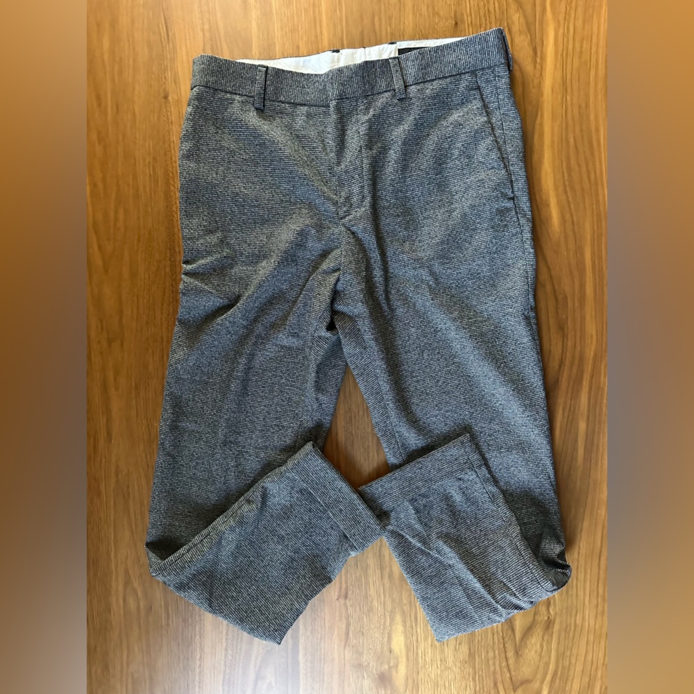 H&M Men’s Dress Tweed Grey Pants